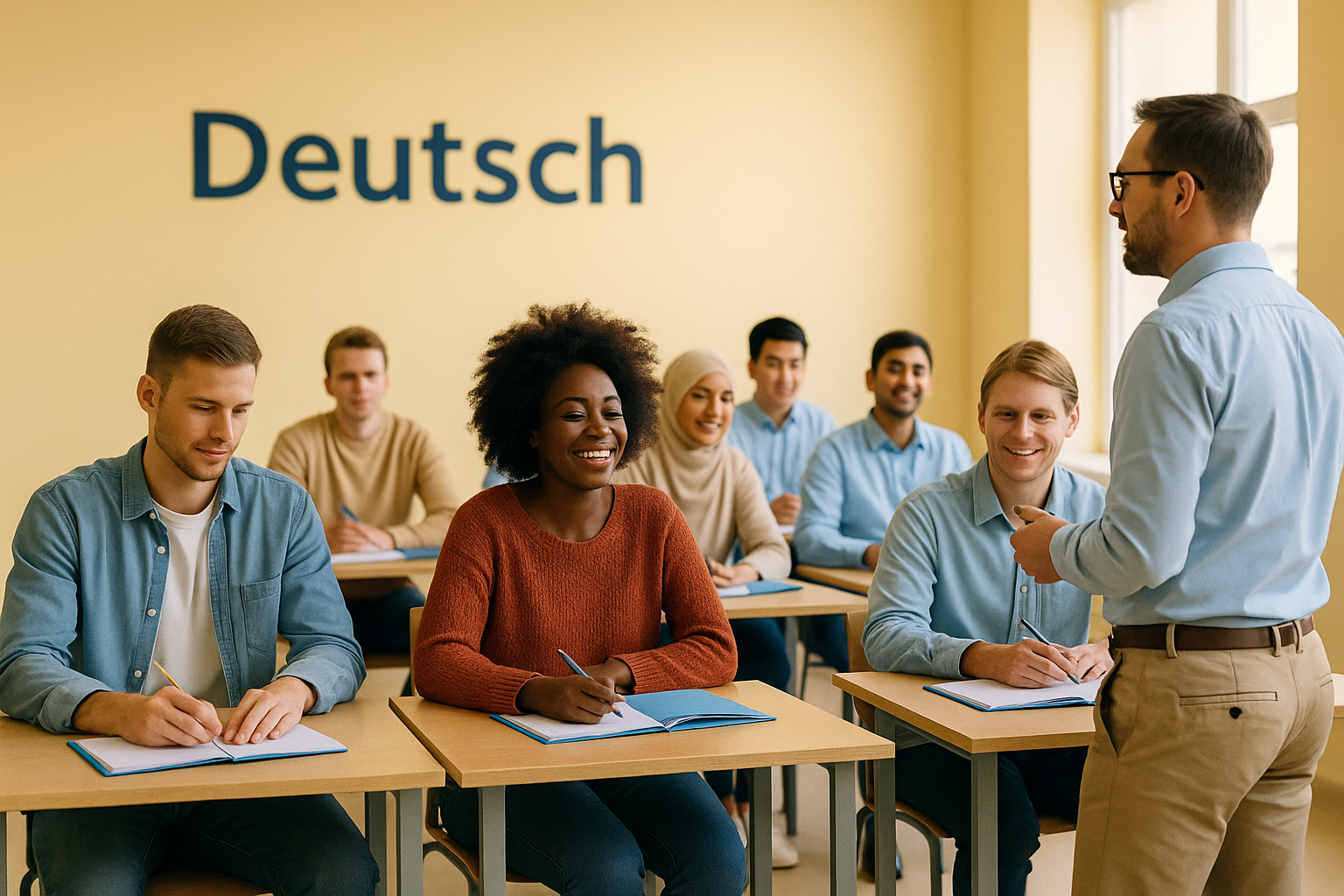 Deutschkurse A1 bis C1 bei LANES Germany in Duisburg